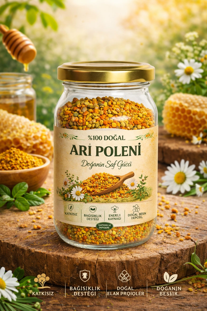 %100 Doğal Arı Poleni 100g